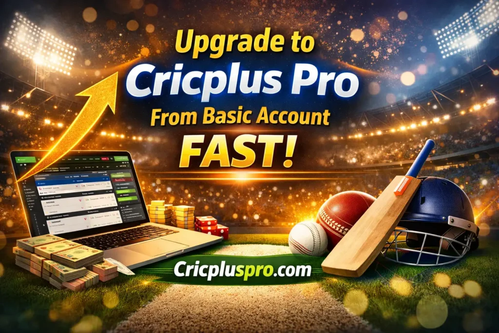 CricplusPro upgrade