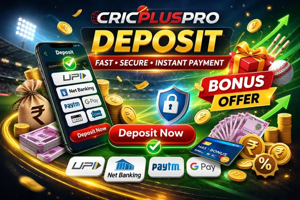 Cricpluspro Deposit
