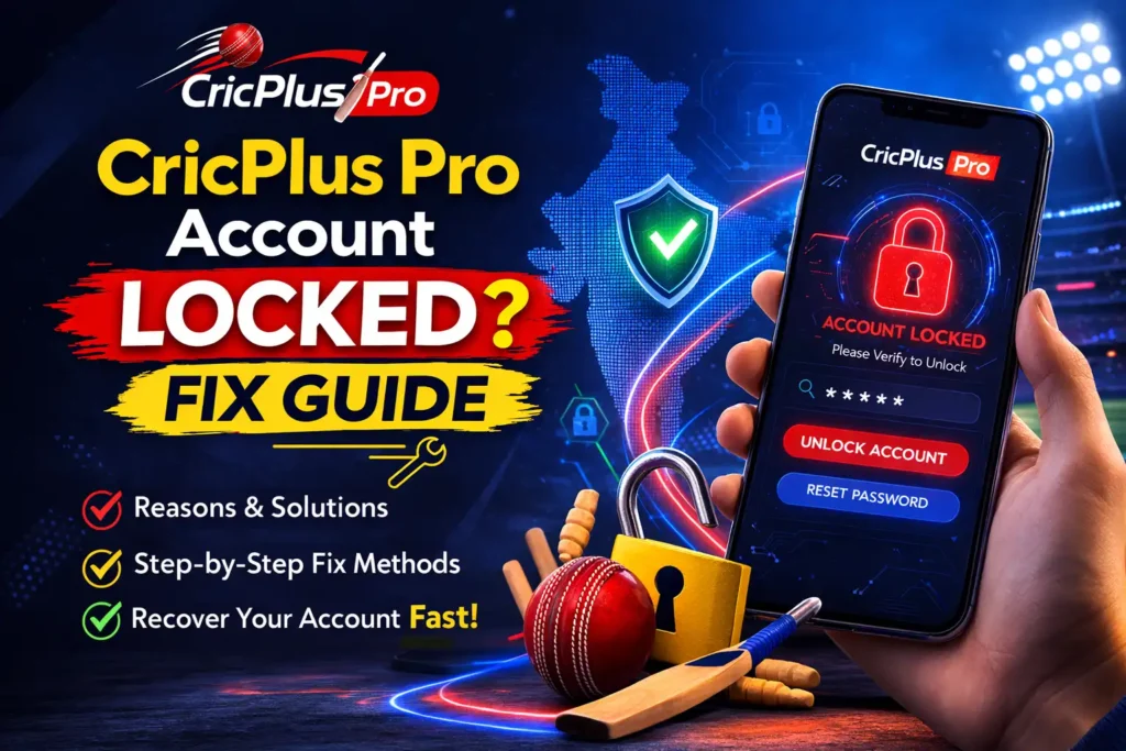 CricPlus Pro Account Locked